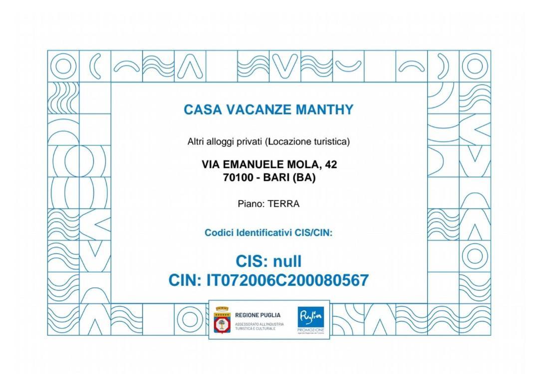 Casa Vacanze Manthy Posizione Centrale Bari Buitenkant foto